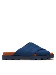 Camper Klapki Brutus Sandal K100776-011 Granatowy. Niebieskie klapki Camper, z materiału. Za 599.99 zł.