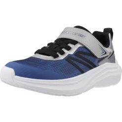 Buty SKECHERS MICROSPEC VELOCITY Niebieski. Niebieskie buty trekkingowe Skechers, bez wzorów, z syntetyku, bez zapięcia. Za 192.83 zł.
