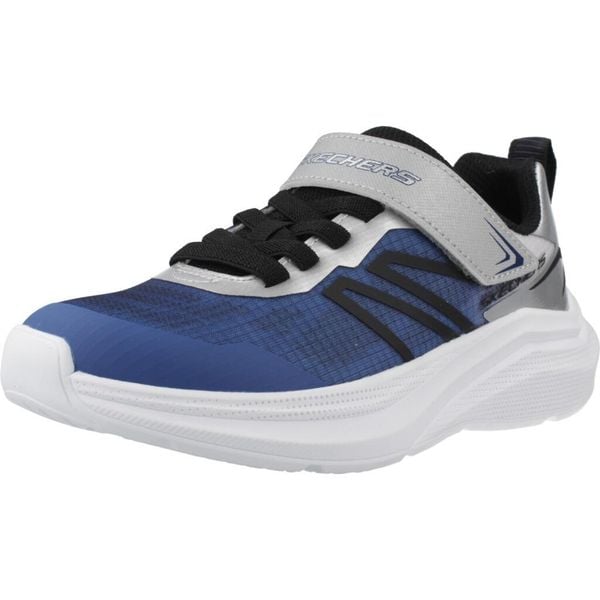 Buty SKECHERS MICROSPEC VELOCITY Niebieski. Niebieskie buty trekkingowe Skechers, bez wzorów, z syntetyku, bez zapięcia. Za 195.99 zł.