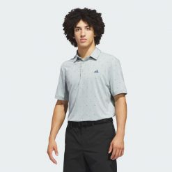Koszulka Polo Ultimate365 Essence Print Climacool. Zielone koszulki polo Adidas, m, bez wzorów, bez kołnierzyka, bez ramiączek, na golfa. Za 299.00 zł.