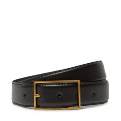 Pasek Męski Calvin Klein. Czarne paski CALVIN KLEIN, bez wzorów. Za 219.99 zł.