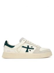 Premiata Sneakersy Quinn Var 8650 Biały. Białe buty sportowe casual Premiata, bez wzorów, ze skóry, bez zapięcia. Za 1,389.00 zł.
