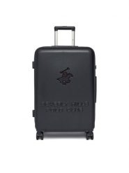 Beverly Hills Polo Club Walizka średnia CEO-BHPC-M-002-08-NAVY Granatowy. Niebieskie walizki Beverly Hills Polo Club, bez wzorów, z tworzywa sztucznego, średnie. Za 359.99 zł.