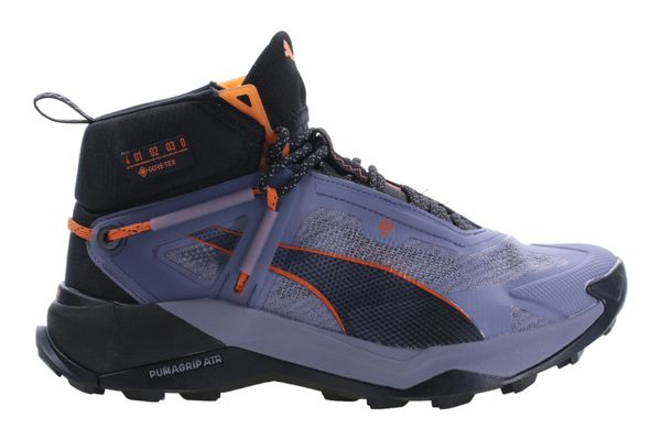 Buty męskie wysokie trekkingowe Puma Explore Nitro Mid Gtx. Czarne buty turystyczne Puma, bez wzorów, z gore-texu, bez zapięcia, trekkingowe, gore-tex. Za 668.00 zł.