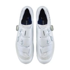 Buty Shimano RC9 Power. Białe buty do biegania Shimano, bez wzorów, bez zapięcia, do biegania. Za 1,666.50 zł.