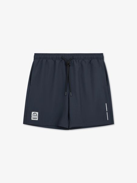 MANTO spodenki treningowe PULSE grafitowe. Szare krótkie spodenki sportowe Manto, m, bez wzorów, z elastanu. Za 119.00 zł.