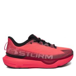 Buty do biegania Under Armour. Czerwone buty do biegania Under Armour, bez wzorów, bez zapięcia, do biegania. Za 219.99 zł.