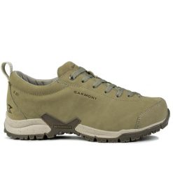 Buty męskie trekkingowe Garmont TIKAL 4S G-DRY. Zielone trekkingi Garmont, bez wzorów, bez zapięcia. W wyprzedaży za 358.00 zł.