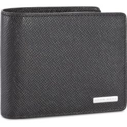 Duży Portfel Męski BOSS - Signature Trifold 50321951 Black 001. Czarne portfele Boss, bez wzorów, ze skóry. W wyprzedaży za 429.00 zł.