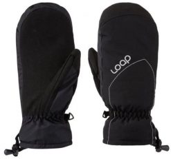 Rękawiczki narciarskie Loap Rory Black. Czarne rękawiczki Scarpa, bez wzorów, z dzianiny. Za 158.99 zł.