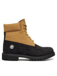 Timberland Trapery 6 In Premium TB0A2P6WEMJ1 Czarny. Czarne trapery Timberland, z nubiku, bez zapięcia. Za 999.99 zł.