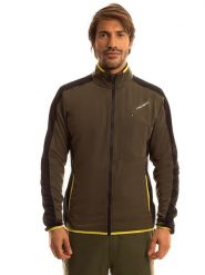 Fischer Kurtka polarowa w kolorze khaki rozmiar: L. Brązowe kurtki FISCHER, l, bez wzorów, z materiału, bez kaptura. Za 249.76 zł.