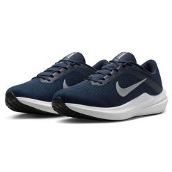 Buty Sportowe Męskie Nike Air Winflo 10. Niebieskie buty do biegania Nike, bez wzorów, bez zapięcia, do biegania. Za 396.00 zł.
