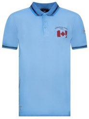 Canadian Peak Koszulka polo "Kotzeak" w kolorze niebieskim rozmiar: M. Niebieskie koszulki polo Canadian Peak, m, bez wzorów, z bawełny, bez kołnierzyka, bez ramiączek. Za 119.40 zł.