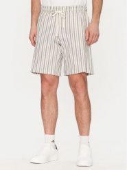 Jack & Jones Szorty materiałowe Jaide 12275412 Beżowy Relaxed Fit. Brązowe szorty Jack & Jones, m, bez wzorów, z bawełny. Za 99.99 zł.