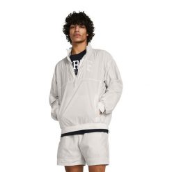 Kurtka koszykarska męska Under Armour Curry Woven. Białe kurtki Under Armour, m, bez wzorów, bez kaptura. Za 329.99 zł.