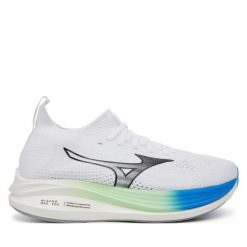 Buty do biegania Mizuno. Szare buty do biegania Mizuno, bez wzorów, bez zapięcia, do biegania. Za 579.99 zł.