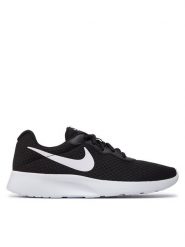 Nike Sneakersy Tanjun DJ6258 003 Czarny. Czarne buty sportowe casual Nike, bez wzorów, z materiału, bez zapięcia. Za 279.99 zł.