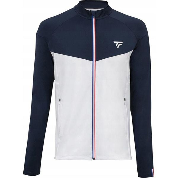 Bluza tenisowa męska Tecnifibre Tech Jacket. Niebieskie bluzy TECNIFIBRE, m, bez wzorów, bez kaptura. W wyprzedaży za 250.00 zł.