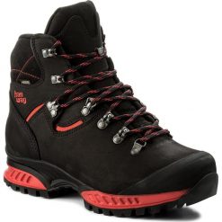 Trekkingi HANWAG - Tatra II Gtx GORE-TEX 200100-012055 Black/Red. Czarne trekkingi Hanwag, bez wzorów, z gore-texu, bez zapięcia. W wyprzedaży za 729.00 zł.