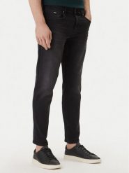 BOSS Jeansy H-Re.Maine 50556509 Czarny Regular Fit. Czarne jeansy Boss, m. Za 719.99 zł.