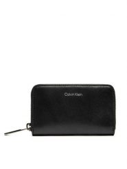 Calvin Klein Portfel Ck Glow Short Z/A 4cc W/Coin K50K512705 Czarny. Czarne portfele CALVIN KLEIN, bez wzorów, ze skóry. Za 299.99 zł.