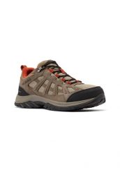Buty trekkingowe męskie Columbia Redmond Iii Waterproof. Brązowe buty turystyczne Columbia, bez wzorów, z materiału, bez zapięcia, trekkingowe. Za 473.00 zł.