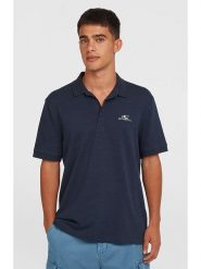 O'Neill Koszulka polo "O'Neill" w kolorze granatowym rozmiar: M. Niebieskie koszulki polo O'Neill, m, bez wzorów, z bawełny, bez kołnierzyka, bez ramiączek. Za 132.67 zł.