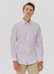 PAKO LORENTE – Koszula męska z zwierzęcym wzorem. Koszule Pako Lorente, m, bez wzorów, z bawełny, bez kołnierzyka, bez ramiączek. Za 99.99 zł.