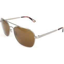 Okulary przeciwsłoneczne "LO22473" w kolorze brązowo-srebrnym. Okulary przeciwsłoneczne marki Adidas, Levi's. W wyprzedaży za 169.95 zł.