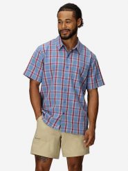 Marmot Koszula "Eldridge Classic" w kolorze błękitnym rozmiar: L. Niebieskie koszule Marmot, l, bez wzorów, bez kołnierzyka, bez ramiączek. Za 144.58 zł.