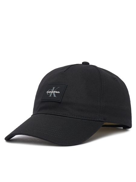 Calvin Klein Czapka z daszkiem Monologo Rubber Patch Bb Cap LV04D5136G Czarny. Czarne czapki z daszkiem CALVIN KLEIN, bez wzorów, z bawełny. Za 189.99 zł.