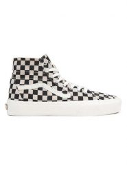 Vans Sneakersy "SK8-Hi Tapered" w kolorze czarno-białym rozmiar: 42. Białe buty sportowe casual Vans, bez wzorów, bez zapięcia. Za 192.33 zł.