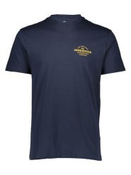 Quiksilver Koszulka "Tradesmith" w kolorze granatowym rozmiar: S. Niebieskie bezrękawniki Quiksilver, s, bez wzorów, z bawełny, bez kołnierzyka, bez ramiączek. Za 70.90 zł.