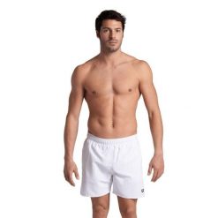 Szorty męskie spodenki kąpielowe sportowe na basen plażę Arena Boxer. Białe kąpielówki Arena, m, bez wzorów. Za 119.99 zł.