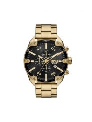 Diesel Zegarek Spiked DZ4678 Złoty. Żółte, analogowe zegarki Diesel, złote. Za 1,289.00 zł.