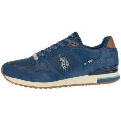 U.S. Polo Assn. Tenisówki Męskie Wilde 1, 46 Niebieskie. Niebieskie trampki U.S. Polo Assn., m, bez wzorów, bez zapięcia. Za 419.00 zł.