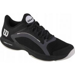 Męskie Buty Tenisowe Hurakn 2.0. Czarne buty turystyczne Wilson, bez wzorów, z gumy, bez zapięcia, tenisowe. Za 588.99 zł.