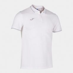 Polo Joma Confort II Białe 2XL - Oddychające i Eleganckie. Białe koszulki polo Joma, m, bez wzorów, z bawełny, bez kołnierzyka, bez ramiączek. Za 189.99 zł.