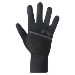 Rękawiczki rowerowe Alé Cycling Scirocco. Czarne rękawiczki ALÉ CYCLING, bez wzorów. W wyprzedaży za 201.99 zł.