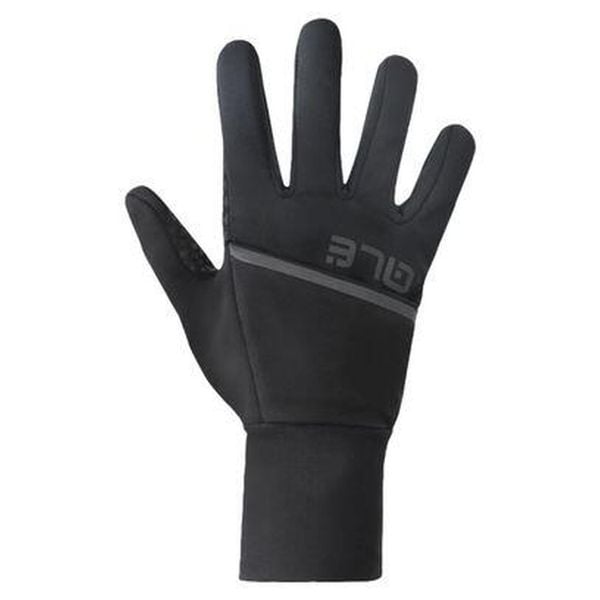 Rękawiczki rowerowe Alé Cycling Scirocco. Czarne rękawiczki ALÉ CYCLING, bez wzorów. W wyprzedaży za 201.99 zł.