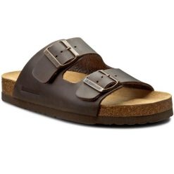 Klapki Dr. Brinkmann. Brązowe klapki Dr. Brinkmann. Za 299.99 zł.
