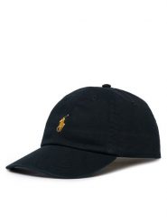 Polo Ralph Lauren Czapka z daszkiem 710903105001 Czarny. Czarne czapki z daszkiem Polo Ralph Lauren, bez wzorów, z bawełny. Za 329.99 zł.