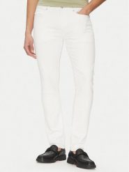 HUGO Jeansy 50537696 Biały Extra Slim Fit. Białe jeansy Hugo, m. Za 309.99 zł.