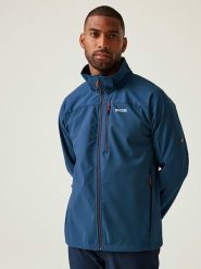 Regatta Kurtka softshellowa "Arana" w kolorze niebieskim rozmiar: 4XL. Niebieskie kurtki outdoor i hardshell Regatta, xl, bez wzorów, bez kaptura. Za 158.47 zł.
