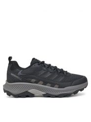 Merrell Trekkingi Speed Strike 2 J037849 Czarny. Czarne buty trekkingowe Merrell, bez wzorów, z materiału, bez zapięcia. Za 319.99 zł.