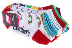 Skechers 3pk Mens Extended Terry Low, męskie skarpetki wielokolorowe. Skarpetki sportowe Skechers, bez wzorów, z materiału. Za 89.30 zł.