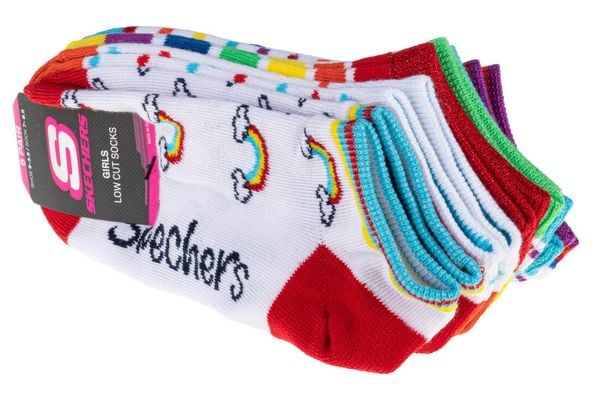 Skechers 3pk Mens Extended Terry Low, męskie skarpetki wielokolorowe. Skarpetki sportowe Skechers, bez wzorów, z poliesteru. Za 93.60 zł.
