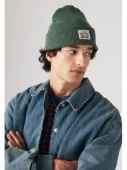 Levi's Czapka w kolorze zielonym rozmiar: onesize. Zielone czapki zimowe Levi's®, bez wzorów, z materiału. Za 91.34 zł.