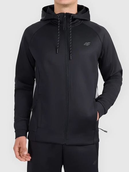 4F Bluza w kolorze czarnym rozmiar: M. Czarne bluzy 4F, m, bez wzorów, bez kaptura. Za 154.95 zł.